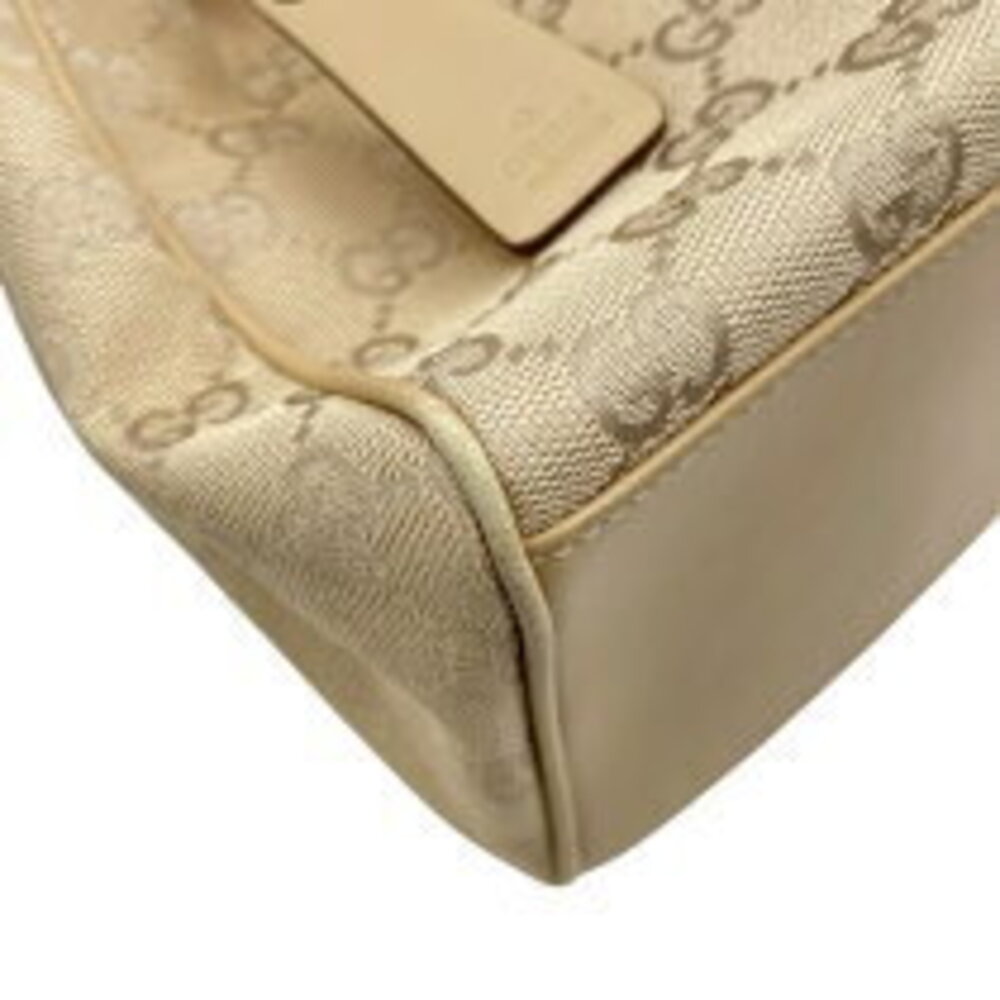 Gucci Beige Tote Tan Canvas Brown GG - Picture 11 of 11